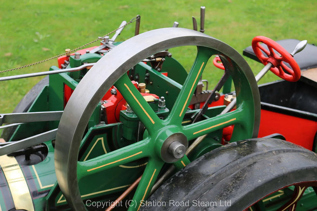 6 inch scale Burrell agricultural engine