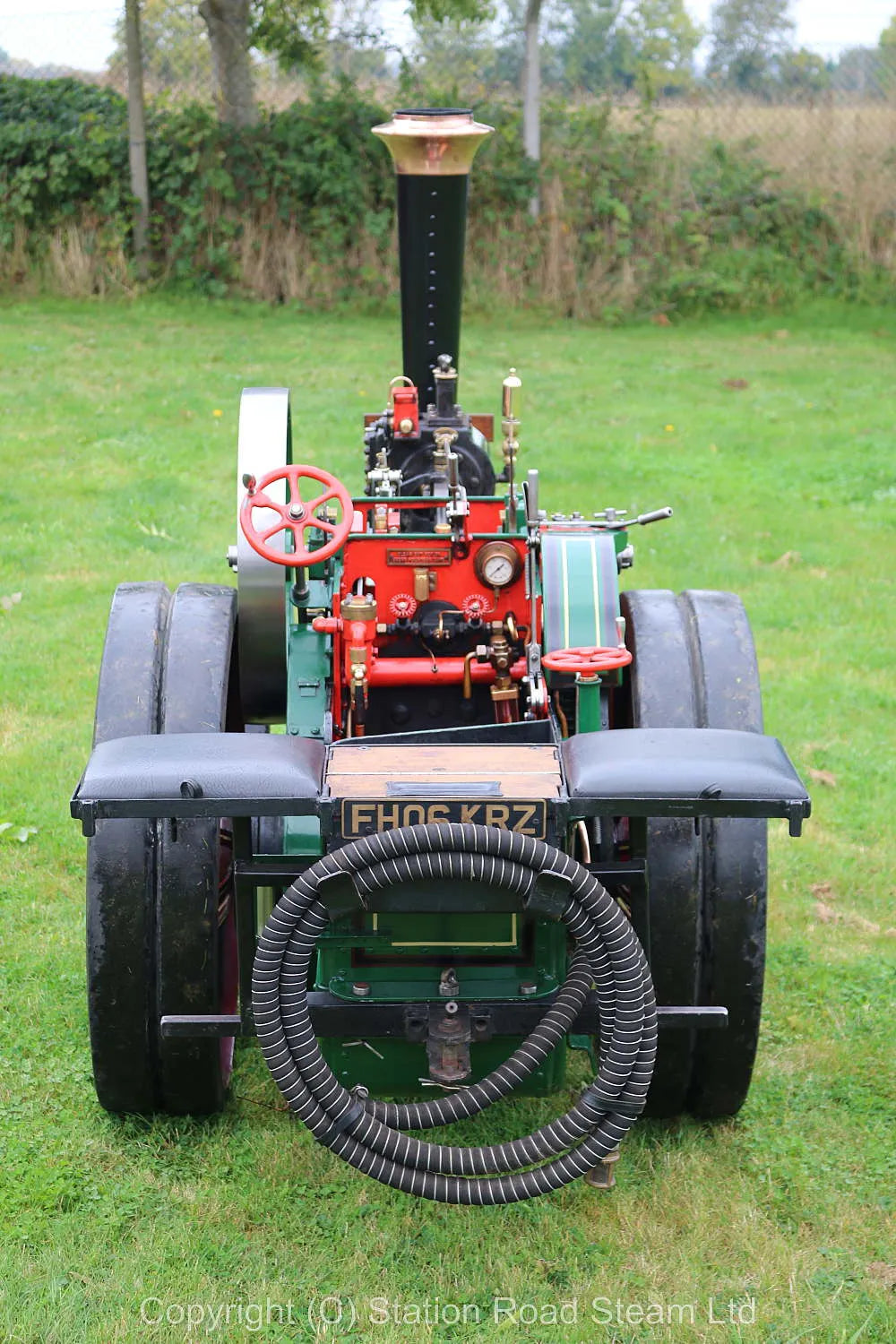 6 inch scale Burrell agricultural engine