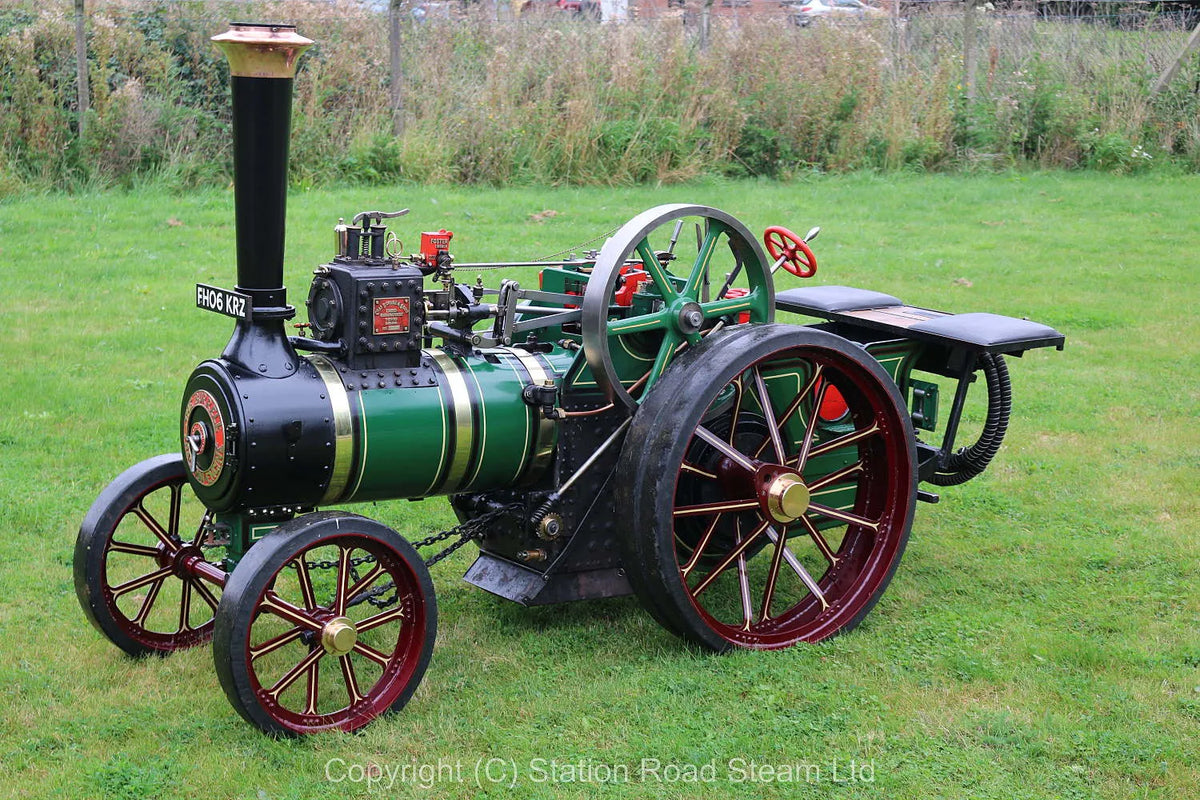 6 inch scale Burrell agricultural engine
