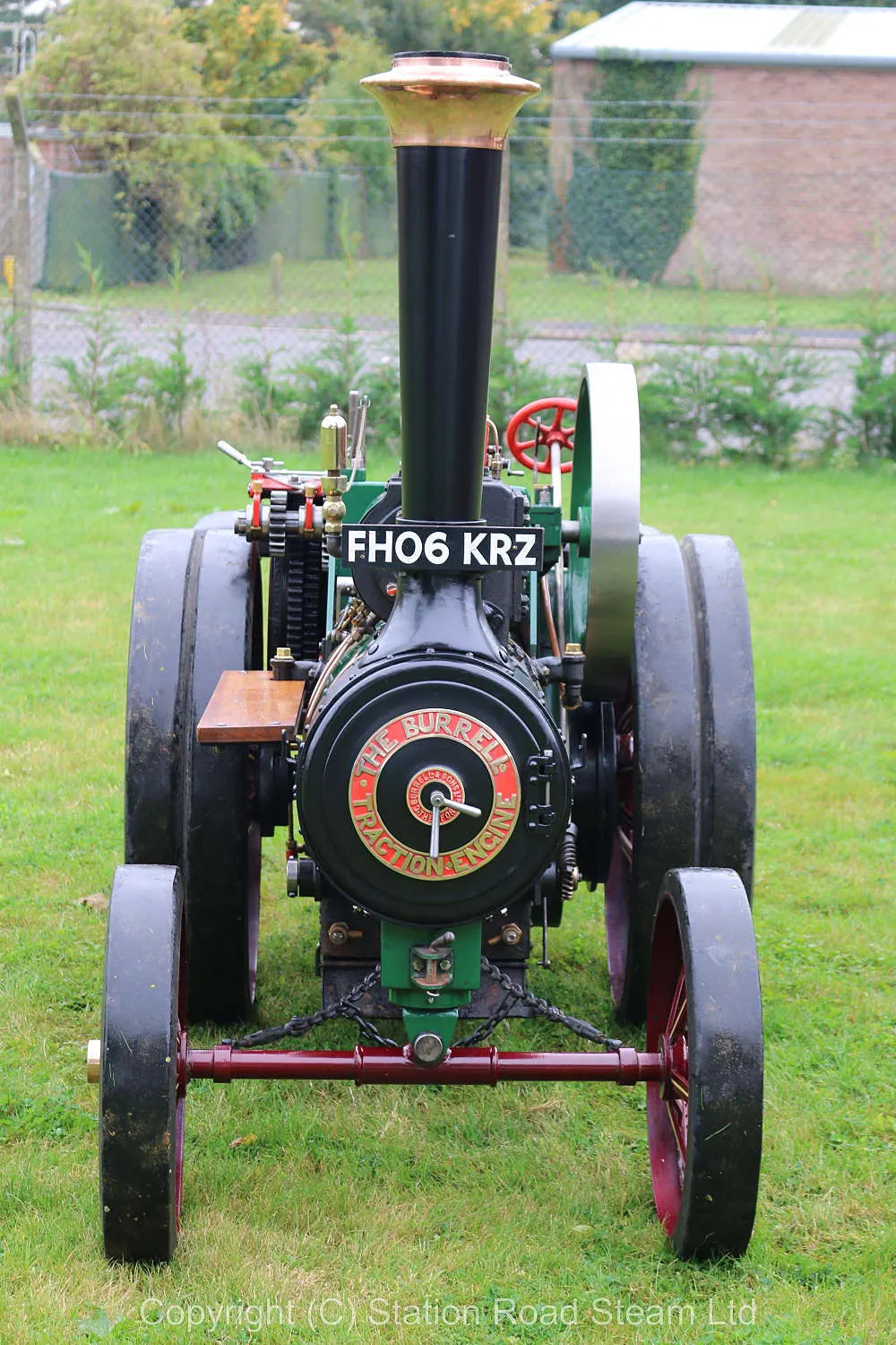 6 inch scale Burrell agricultural engine