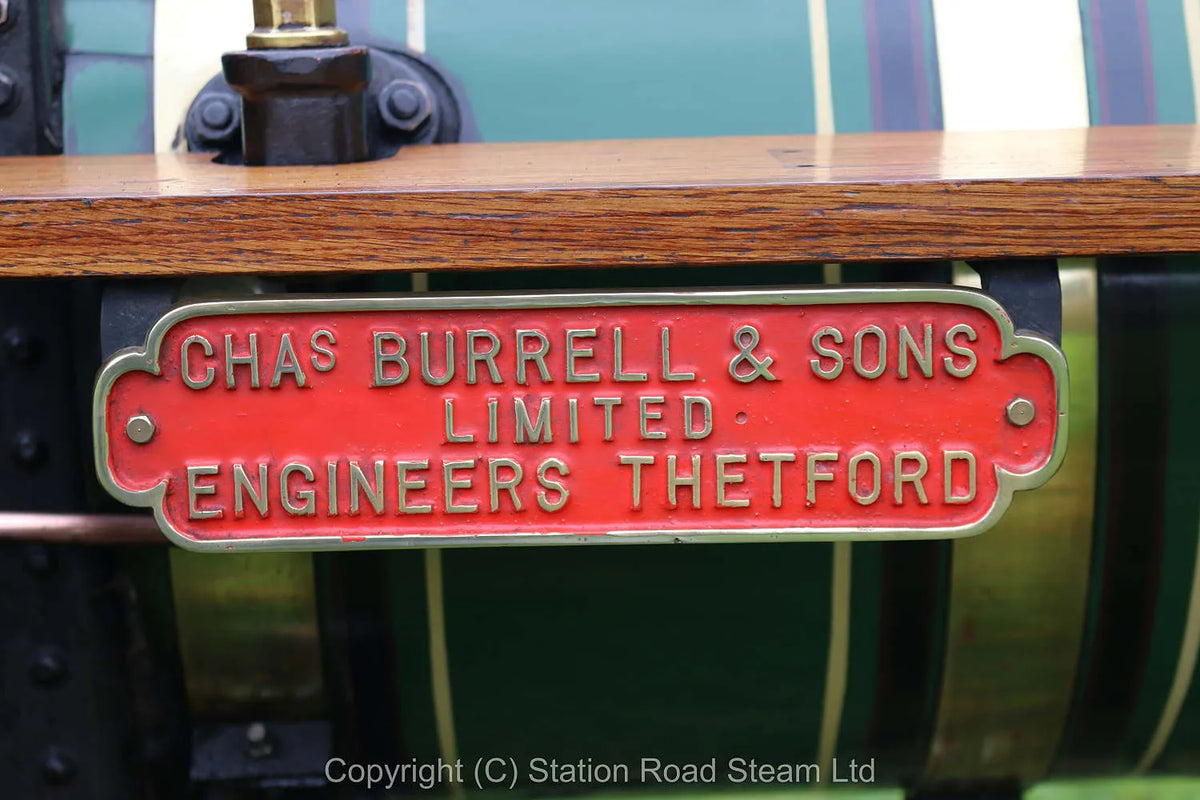 6 inch scale Burrell agricultural engine