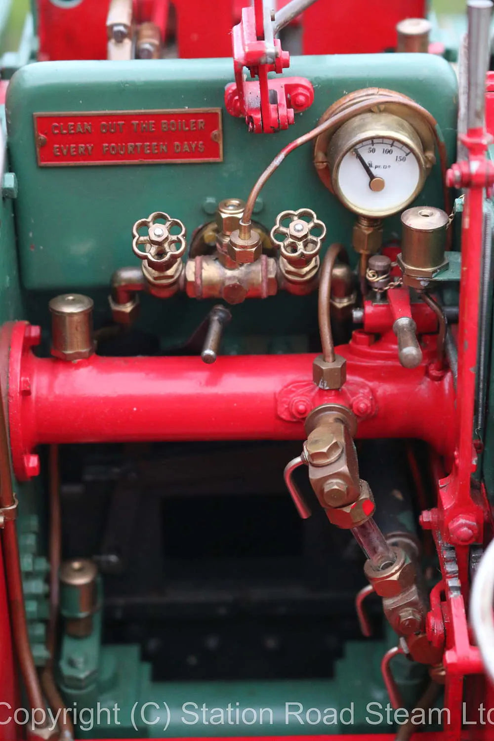 2 inch scale Burrell Gold Medal tractor