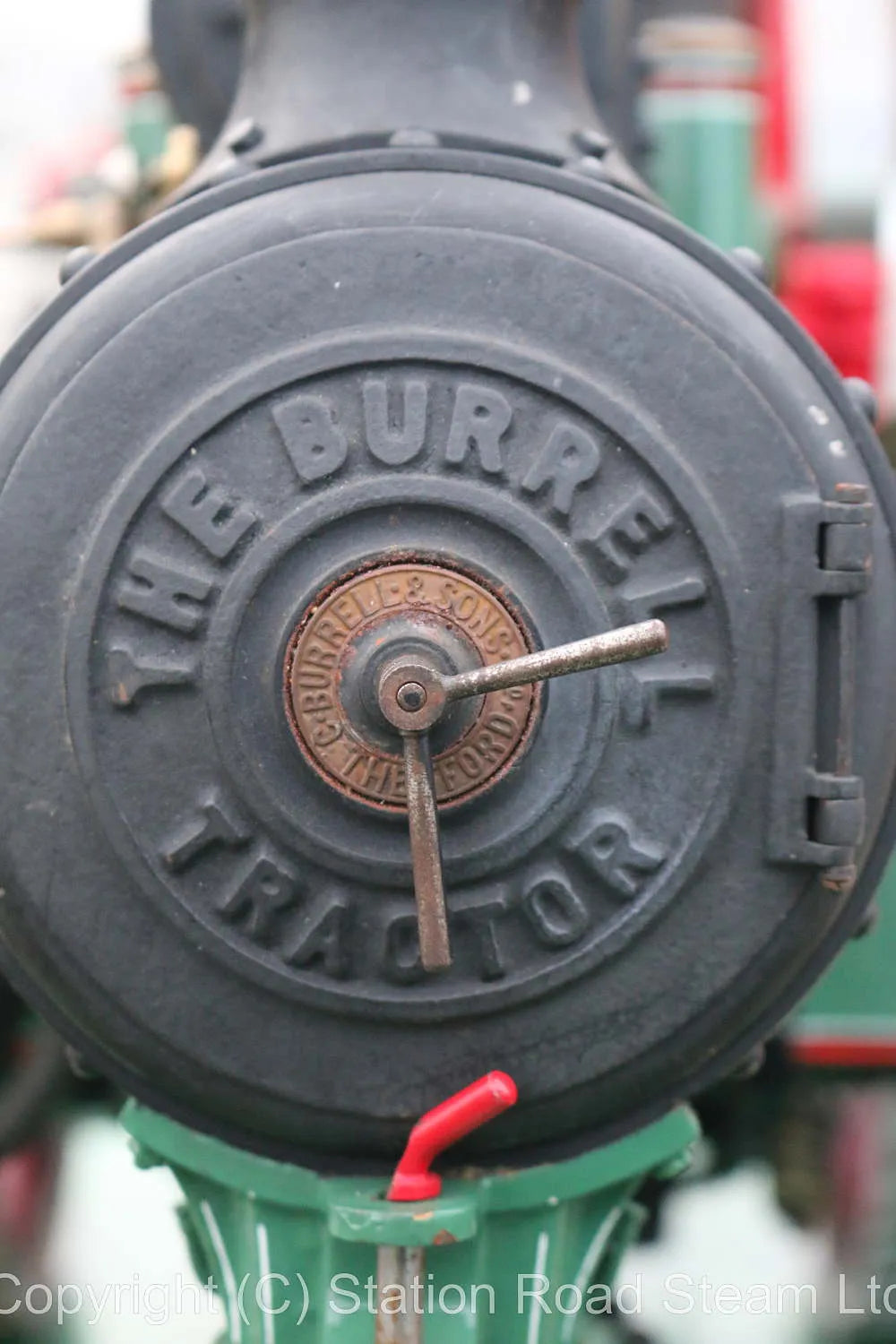 2 inch scale Burrell Gold Medal tractor