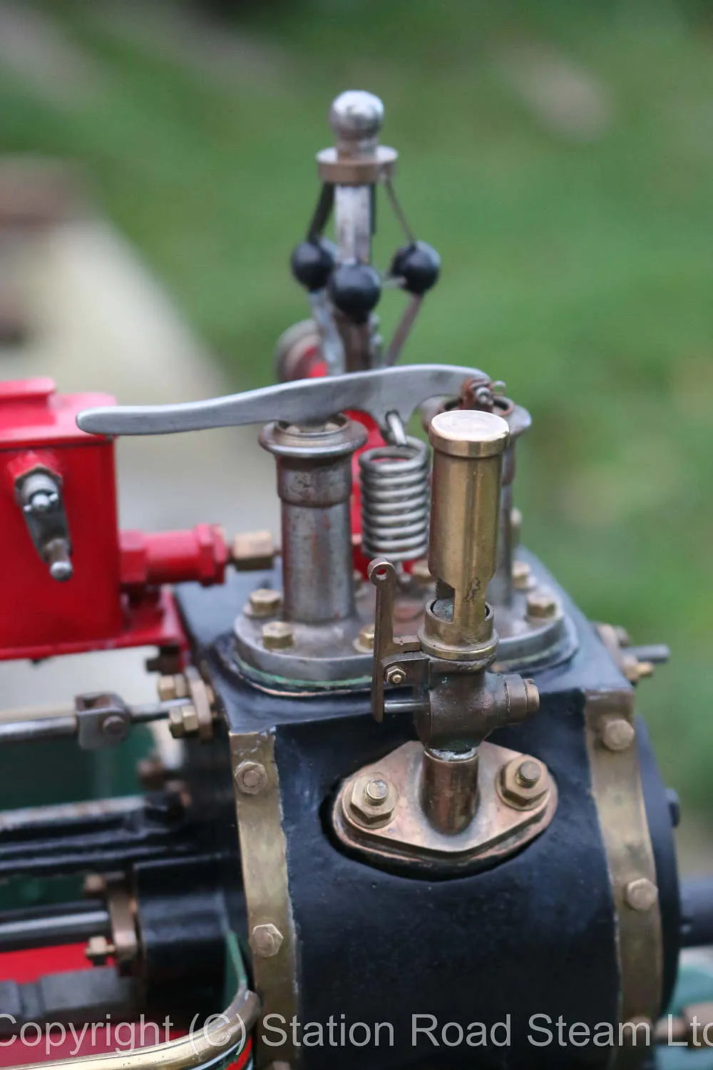 2 inch scale Burrell Gold Medal tractor