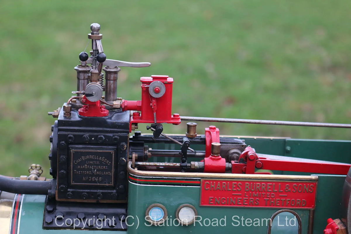 2 inch scale Burrell Gold Medal tractor