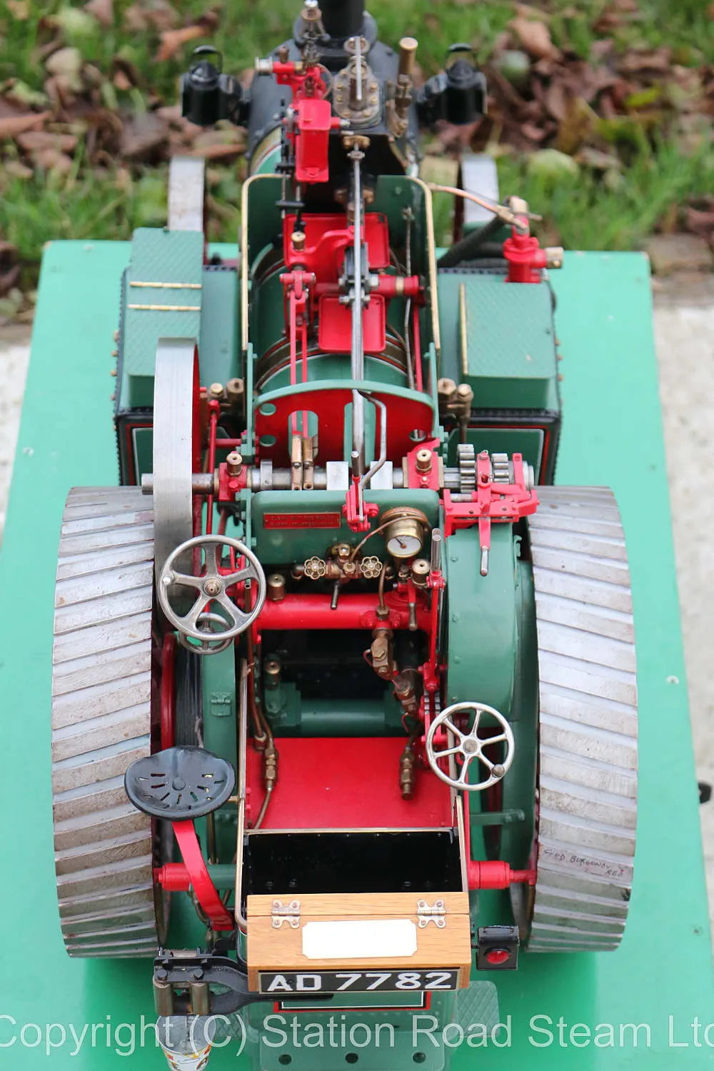 2 inch scale Burrell Gold Medal tractor