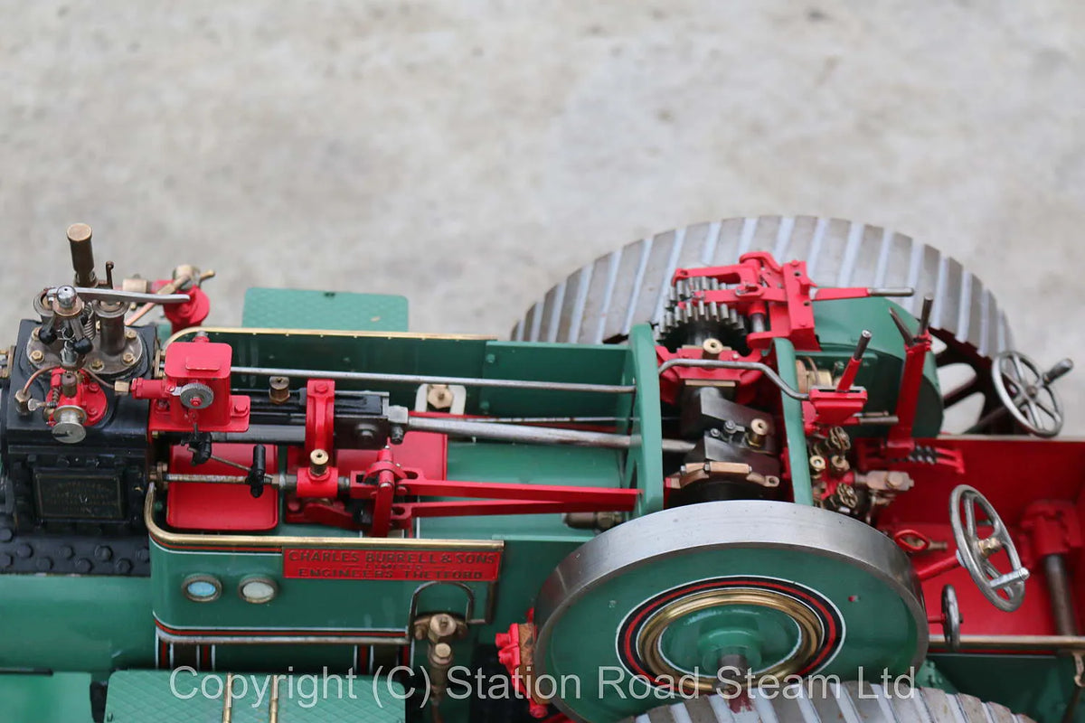 2 inch scale Burrell Gold Medal tractor