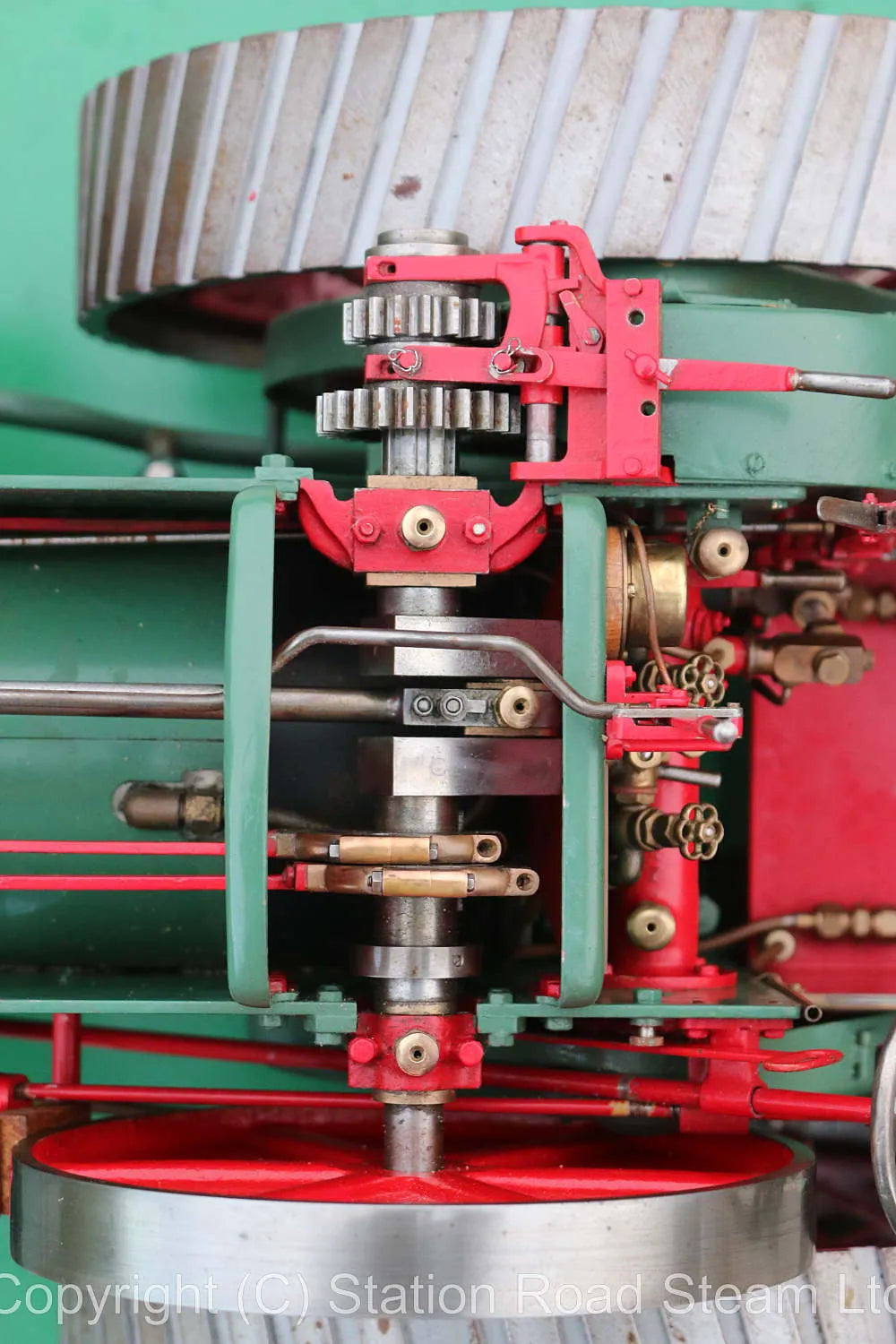 2 inch scale Burrell Gold Medal tractor