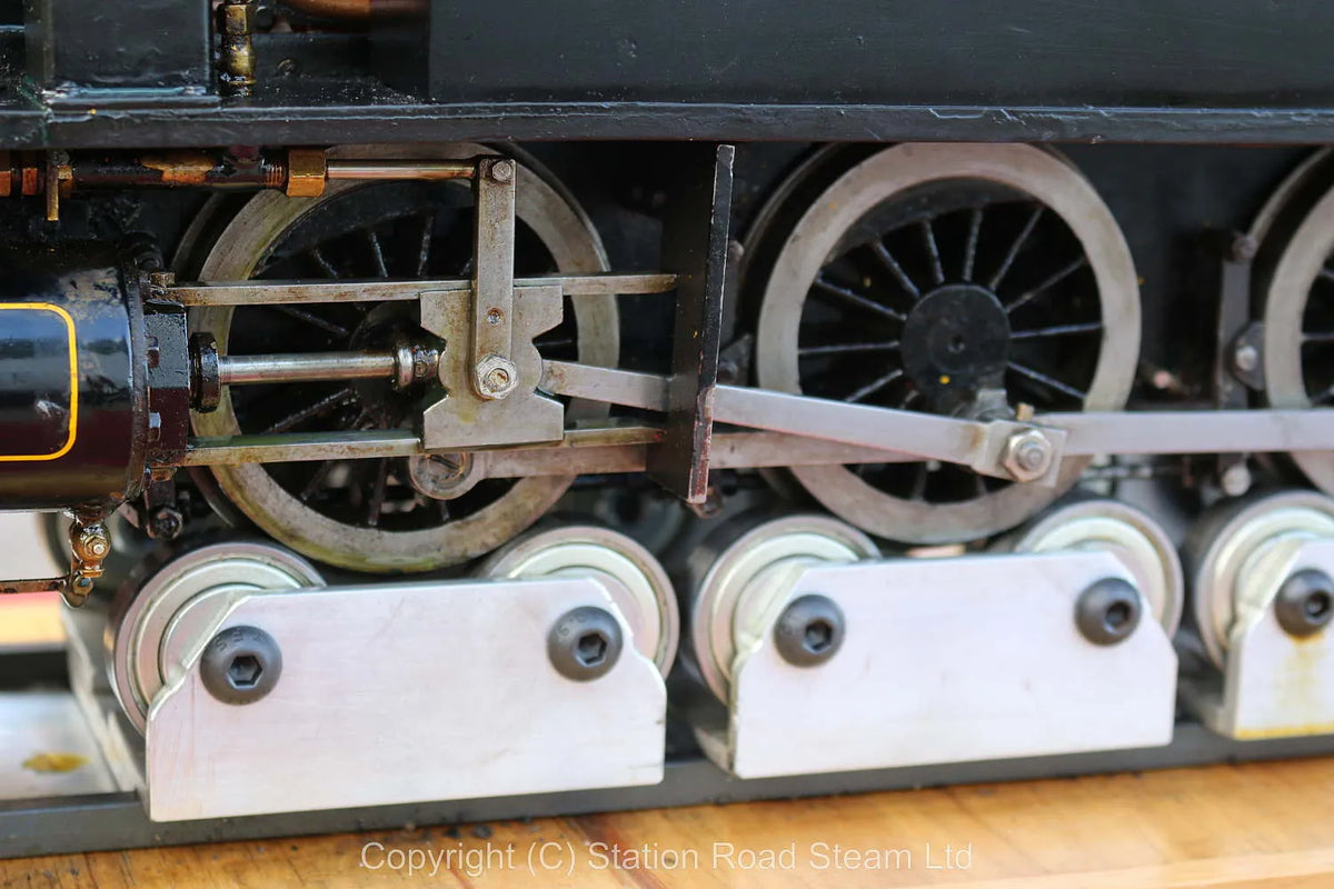3 1/2 inch gauge "Rob Roy" 0-6-0T with rolling road