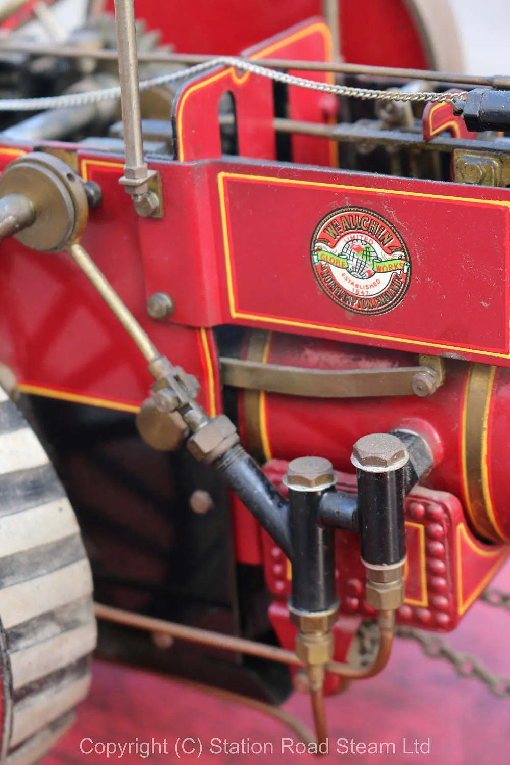 3/4 inch scale Michael Holden Allchin agricultural engine