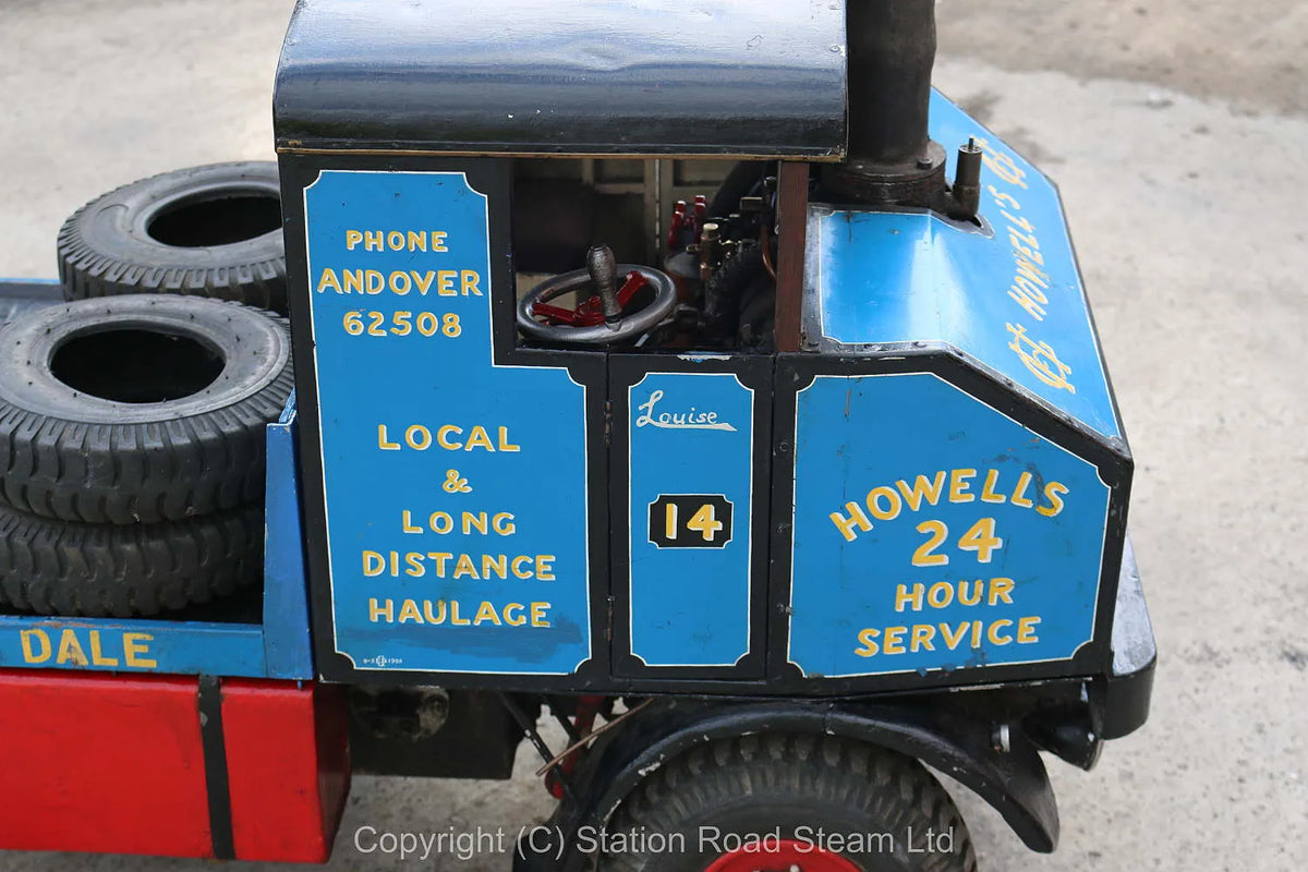 3 inch scale Yorkshire steam wagon