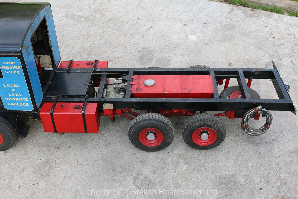 3 inch scale Yorkshire steam wagon