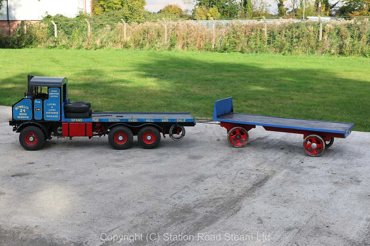 3 inch scale Yorkshire steam wagon