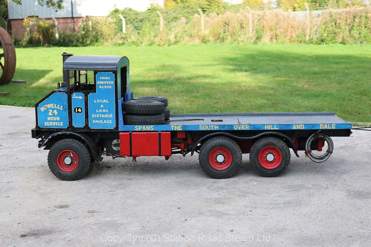 3 inch scale Yorkshire steam wagon