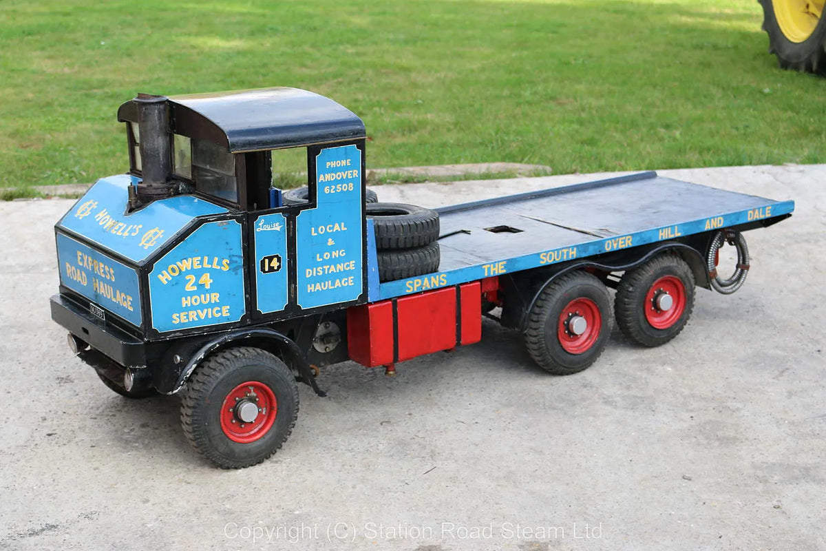3 inch scale Yorkshire steam wagon