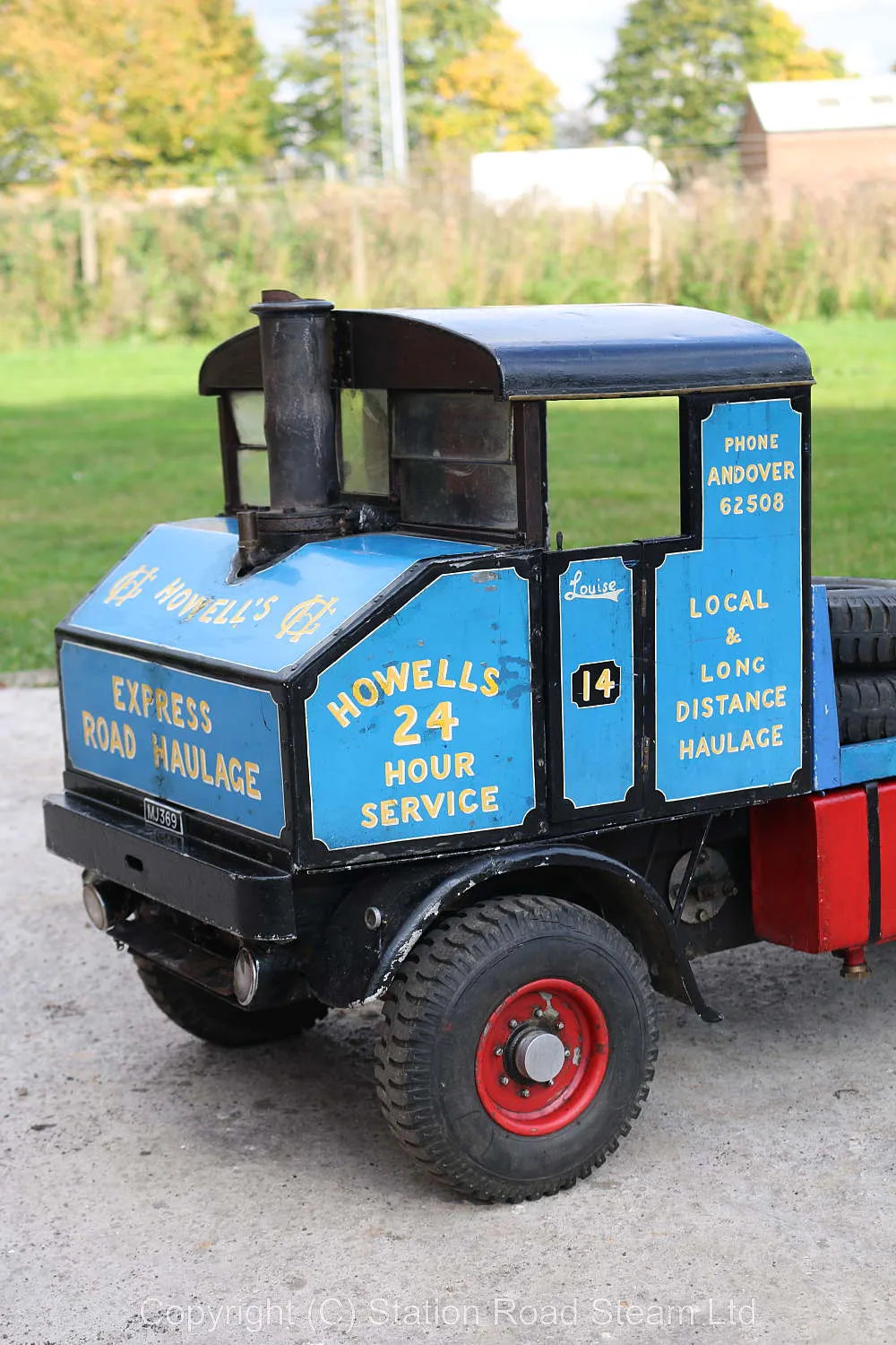 3 inch scale Yorkshire steam wagon