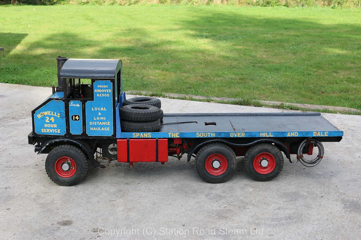 3 inch scale Yorkshire steam wagon