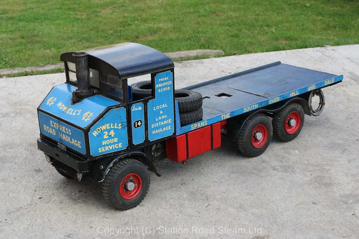 3 inch scale Yorkshire steam wagon