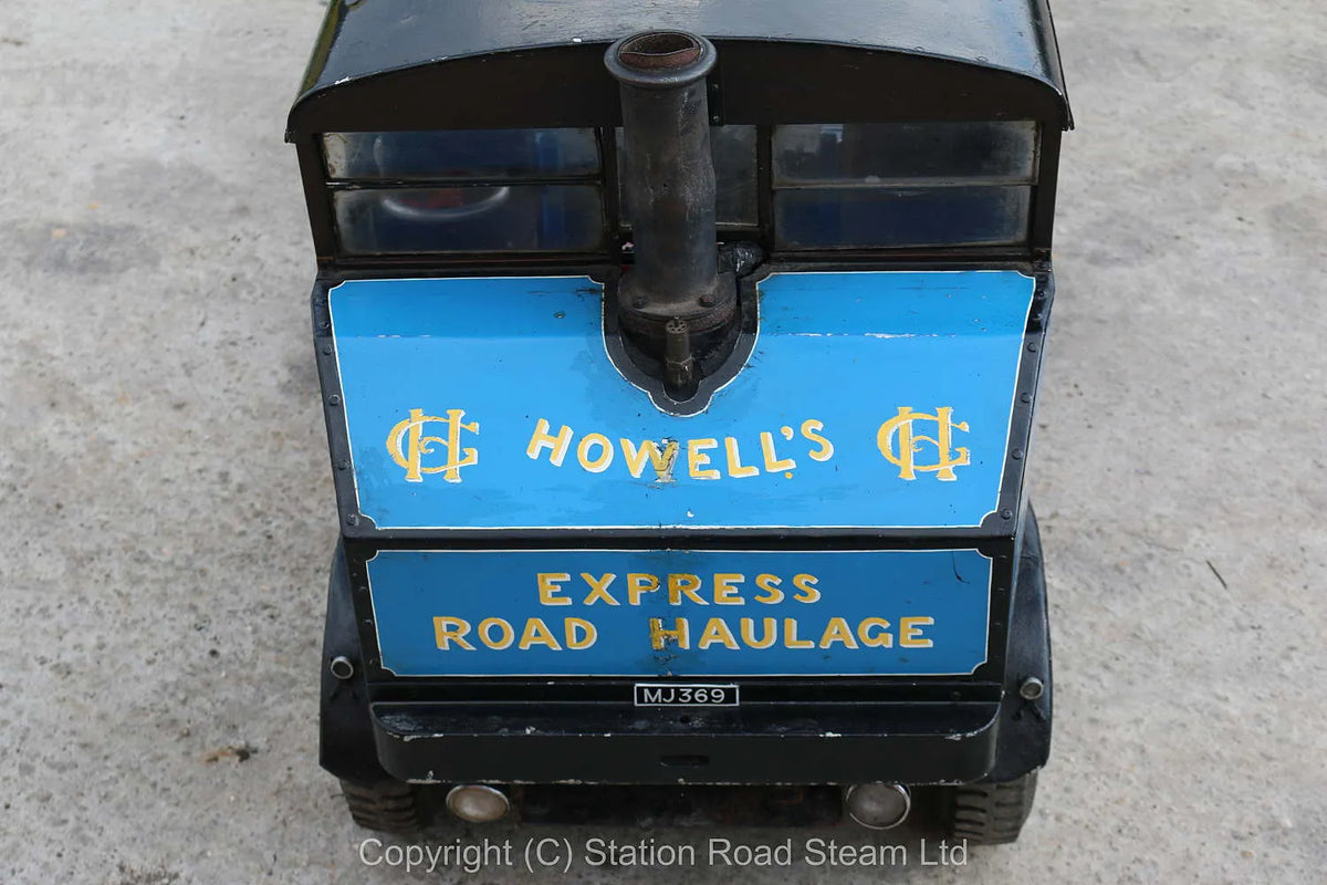 3 inch scale Yorkshire steam wagon