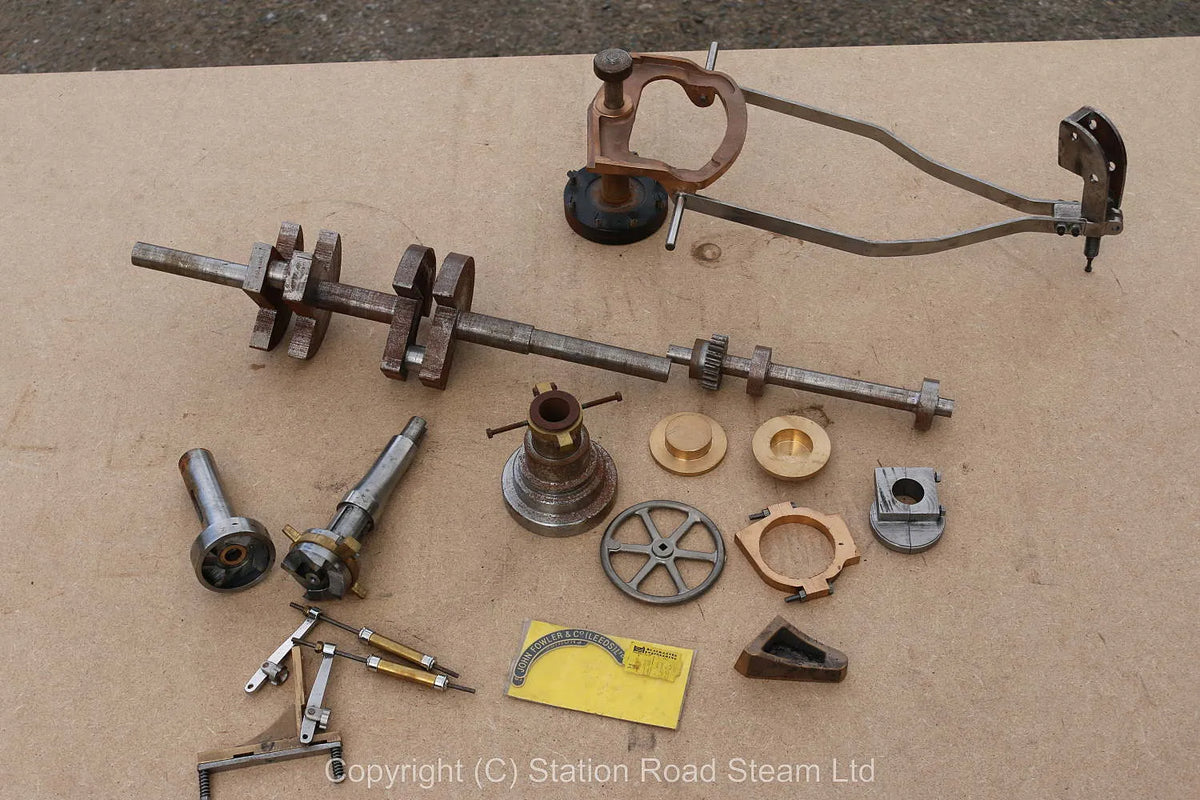 Part-built 2 inch scale Fowler "Superba" ploughing engine