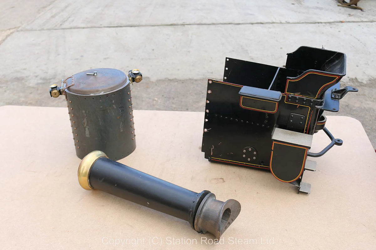Part-built 2 inch scale Fowler "Superba" ploughing engine