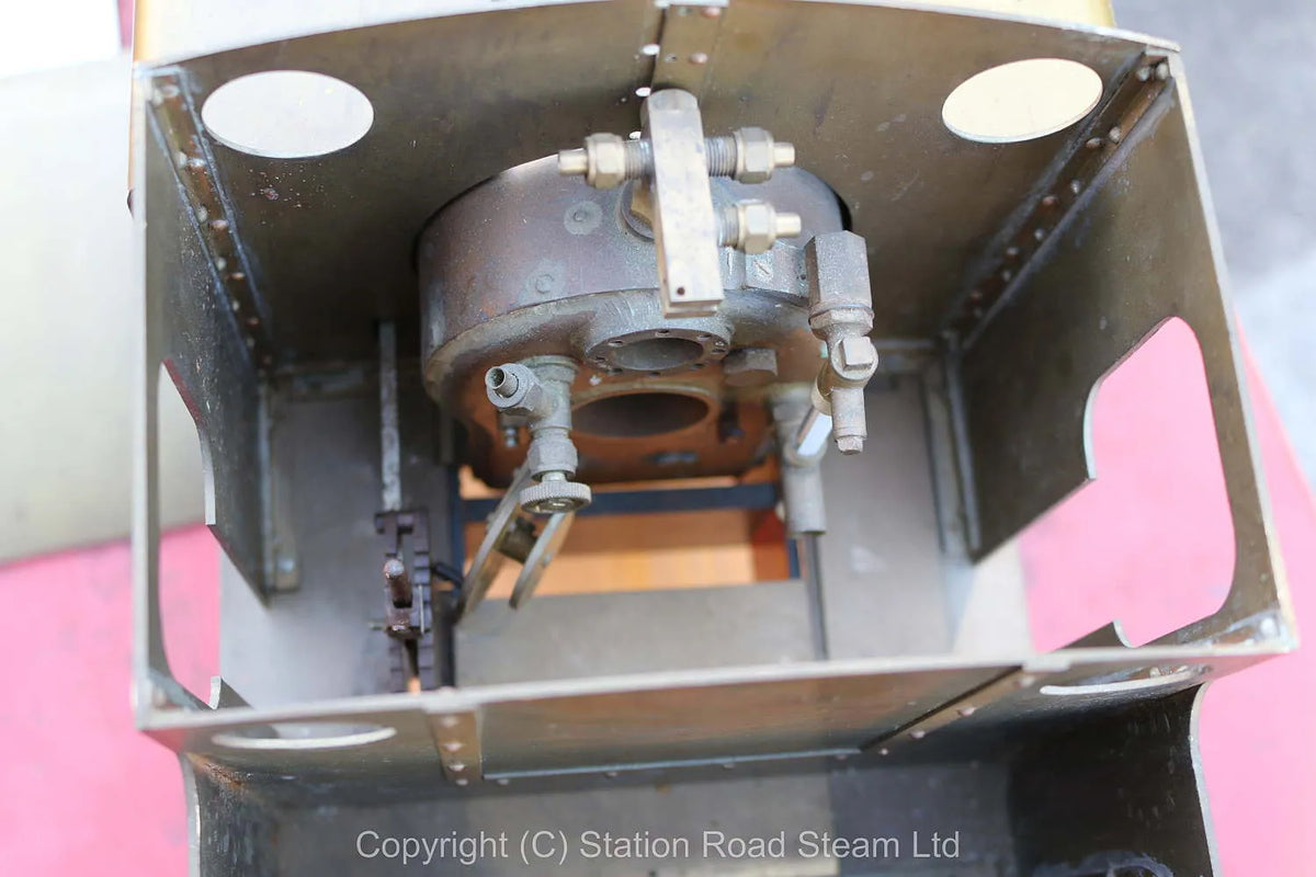 3 1/2 inch gauge part-built "Rob Roy" 0-6-0T