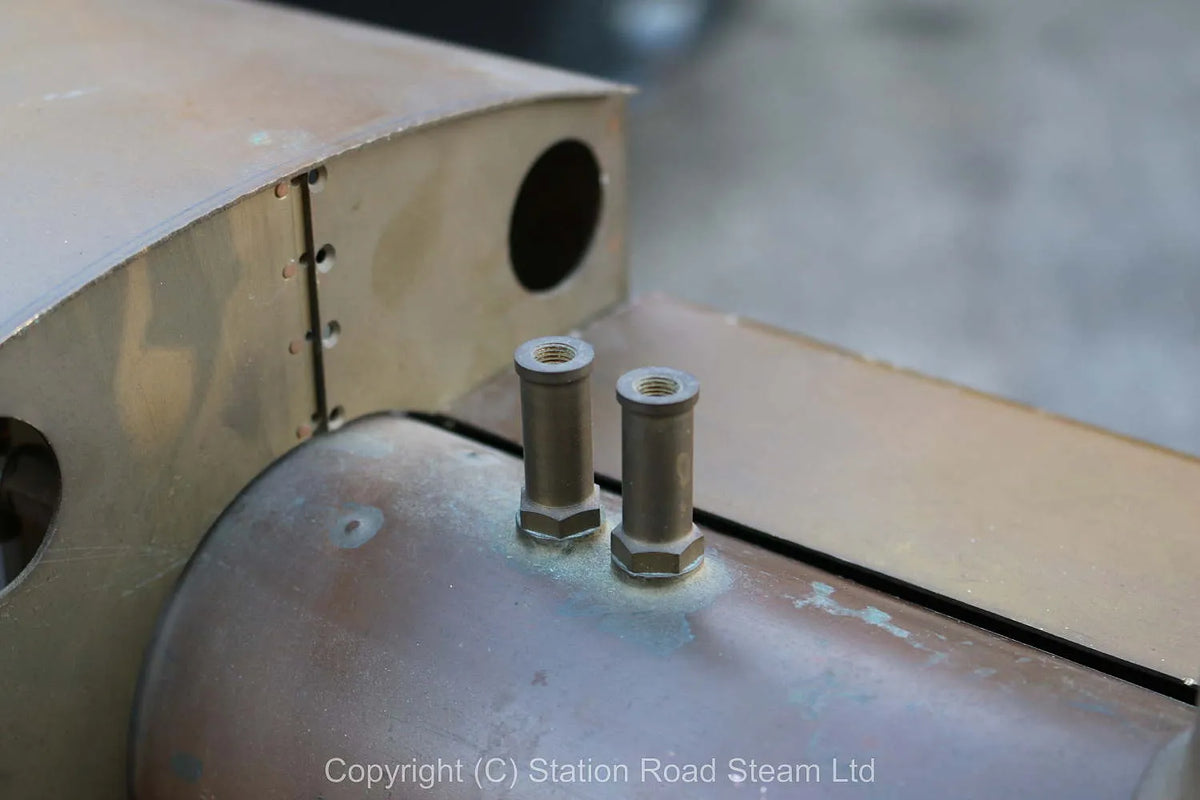 3 1/2 inch gauge part-built "Rob Roy" 0-6-0T