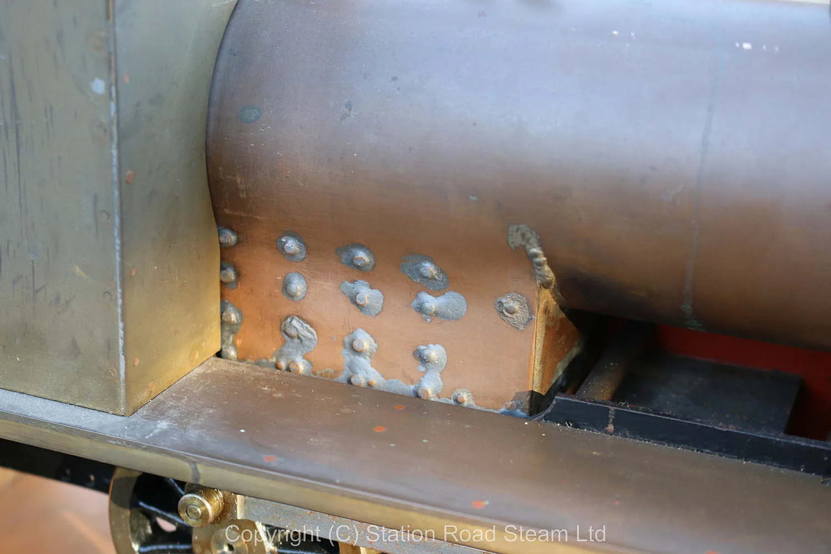 3 1/2 inch gauge part-built "Rob Roy" 0-6-0T