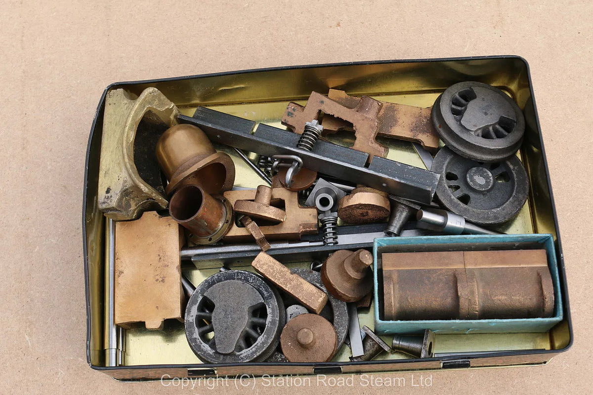 3 1/2 inch gauge "Tich" 0-4-0T boiler & castings