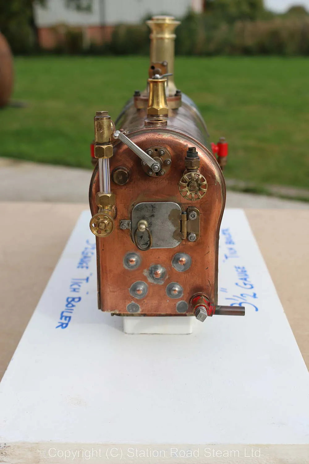 3 1/2 inch gauge "Tich" 0-4-0T boiler & castings