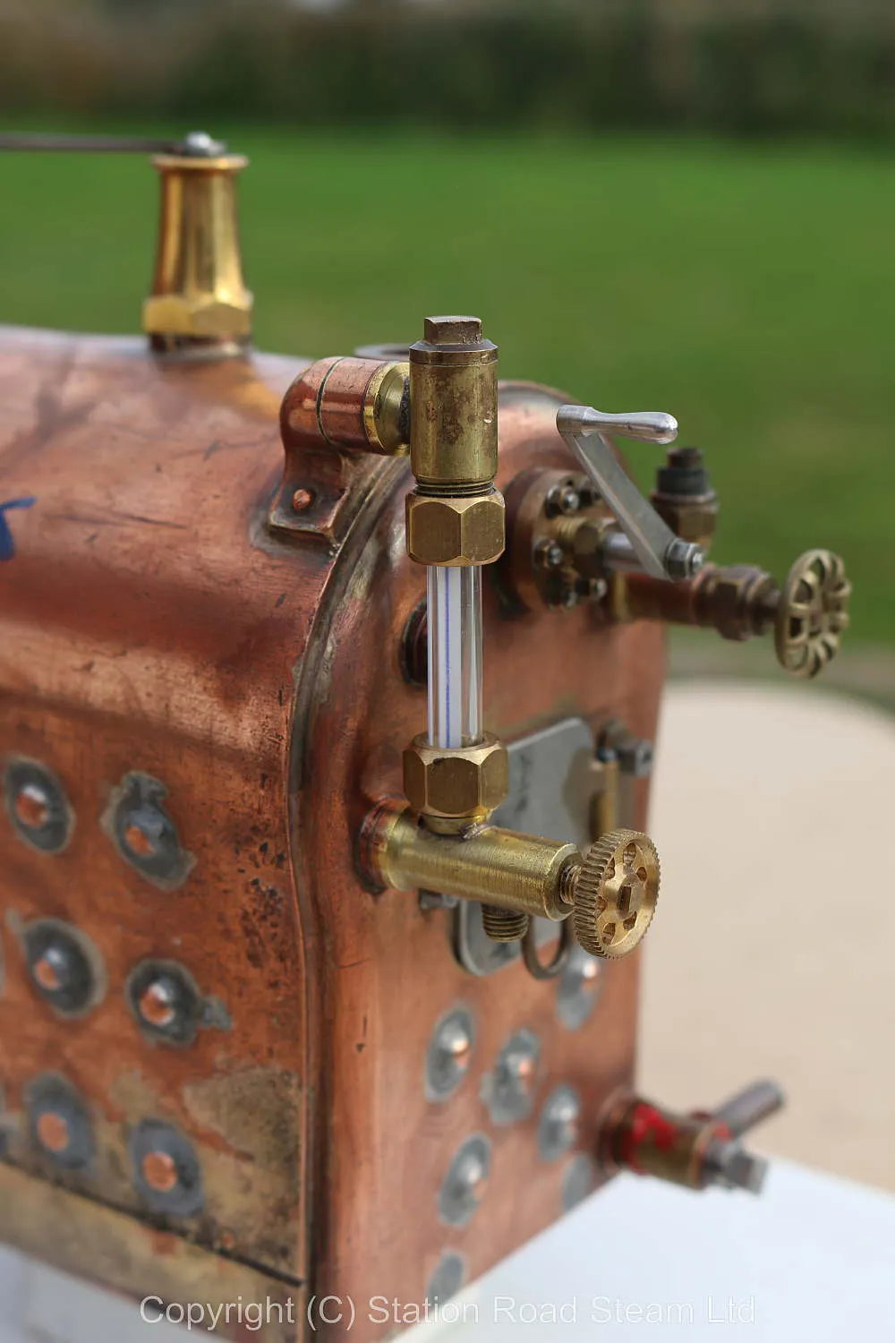 3 1/2 inch gauge "Tich" 0-4-0T boiler & castings