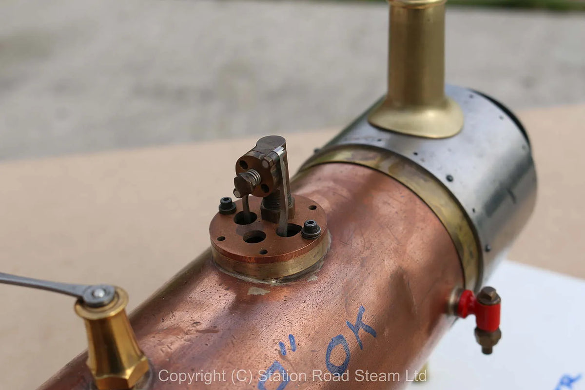 3 1/2 inch gauge "Tich" 0-4-0T boiler & castings
