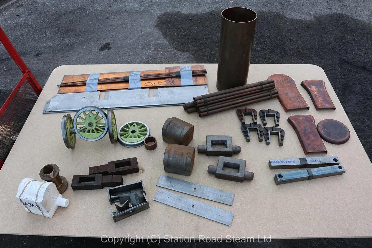 5 inch gauge "Ajax" 0-4-0T flanged boiler kit, castings, cylinder pattern (1 of 2)