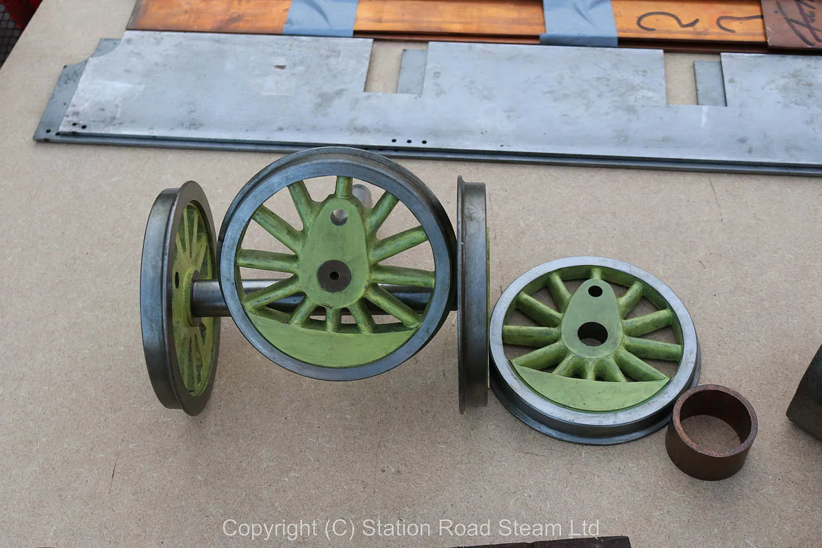 5 inch gauge "Ajax" 0-4-0T flanged boiler kit, castings, cylinder pattern (1 of 2)