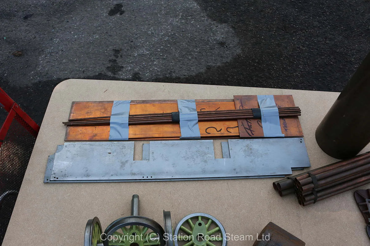 5 inch gauge "Ajax" 0-4-0T flanged boiler kit, castings, cylinder pattern (1 of 2)