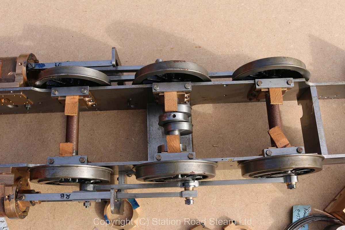 3 1/2 inch gauge Rob Roy 0-6-0T chassis & parts