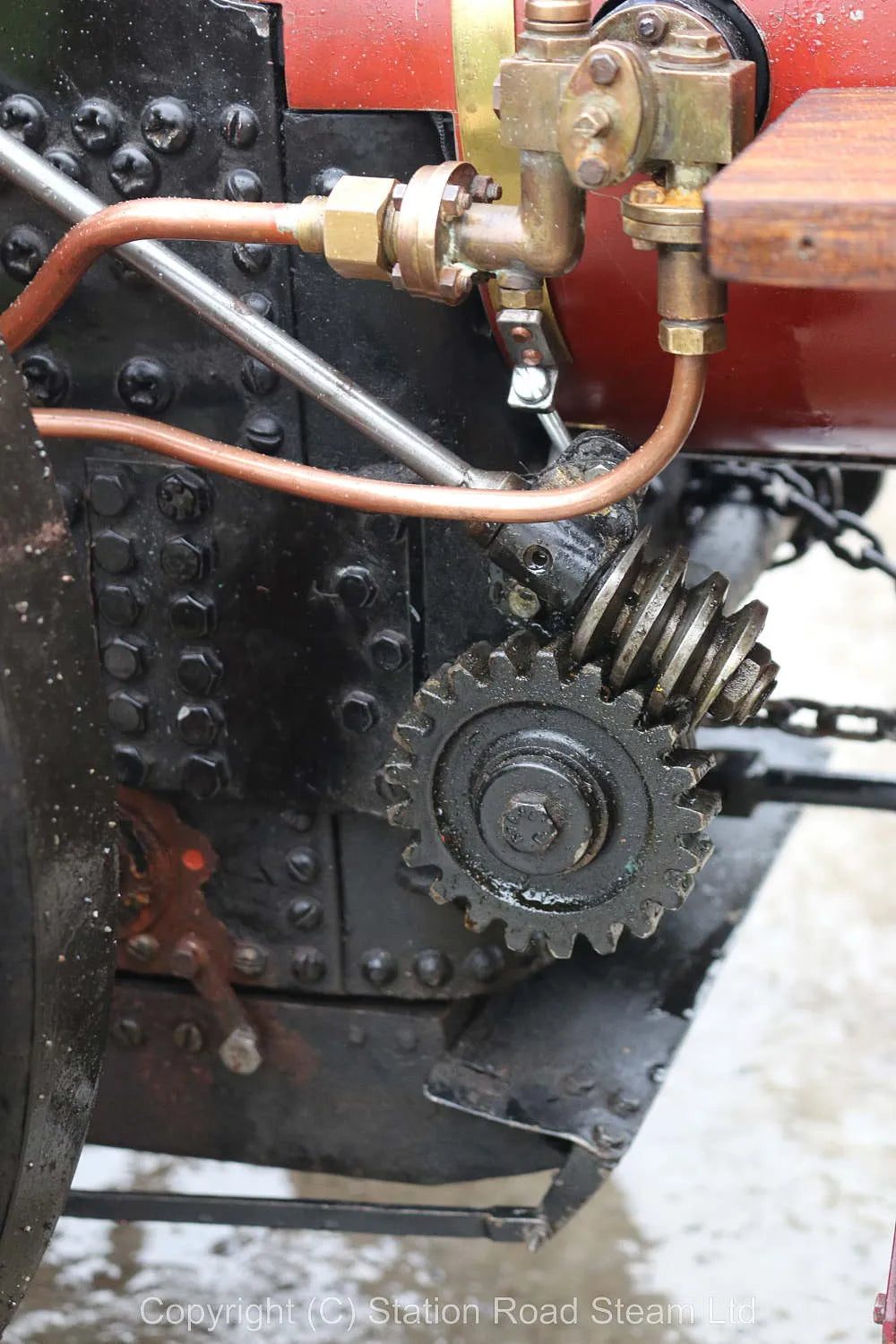 3 inch scale Marshall 7nhp traction engine