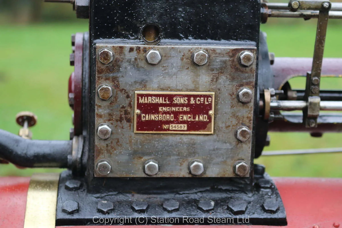 3 inch scale Marshall 7nhp traction engine