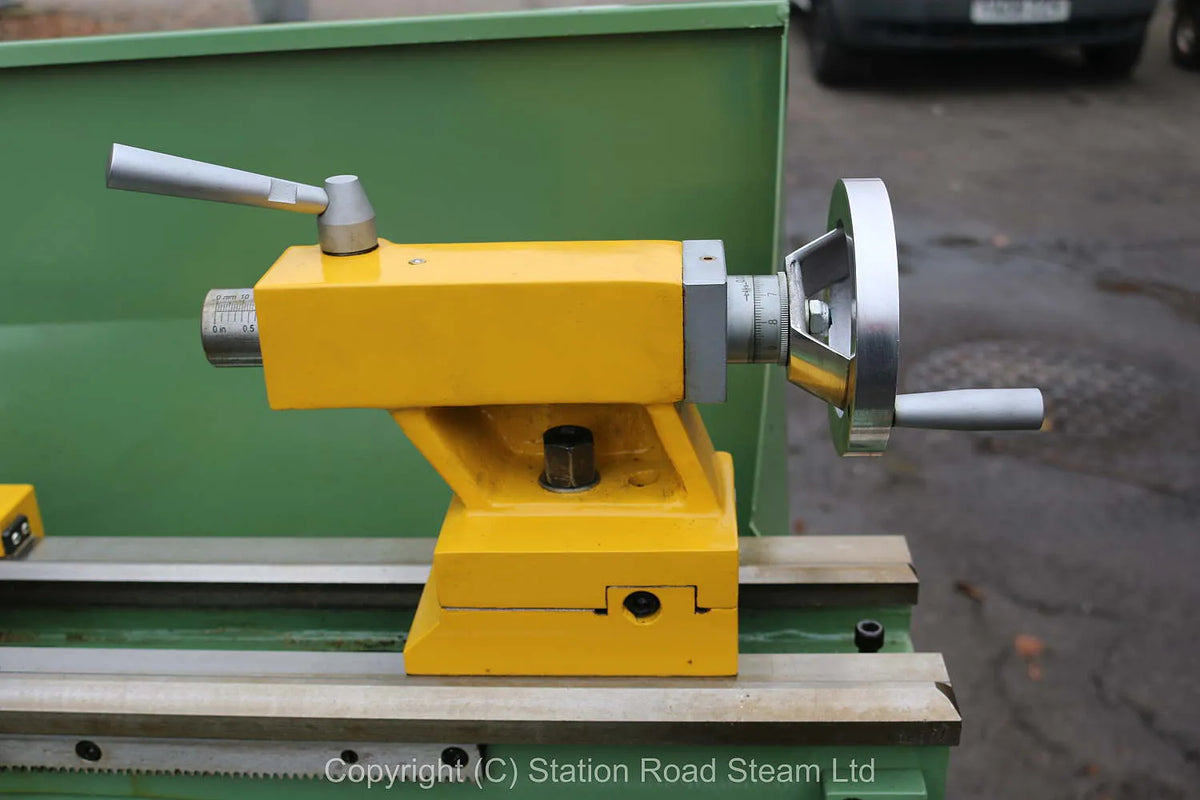 Warco WM250 lathe with cabinet stand