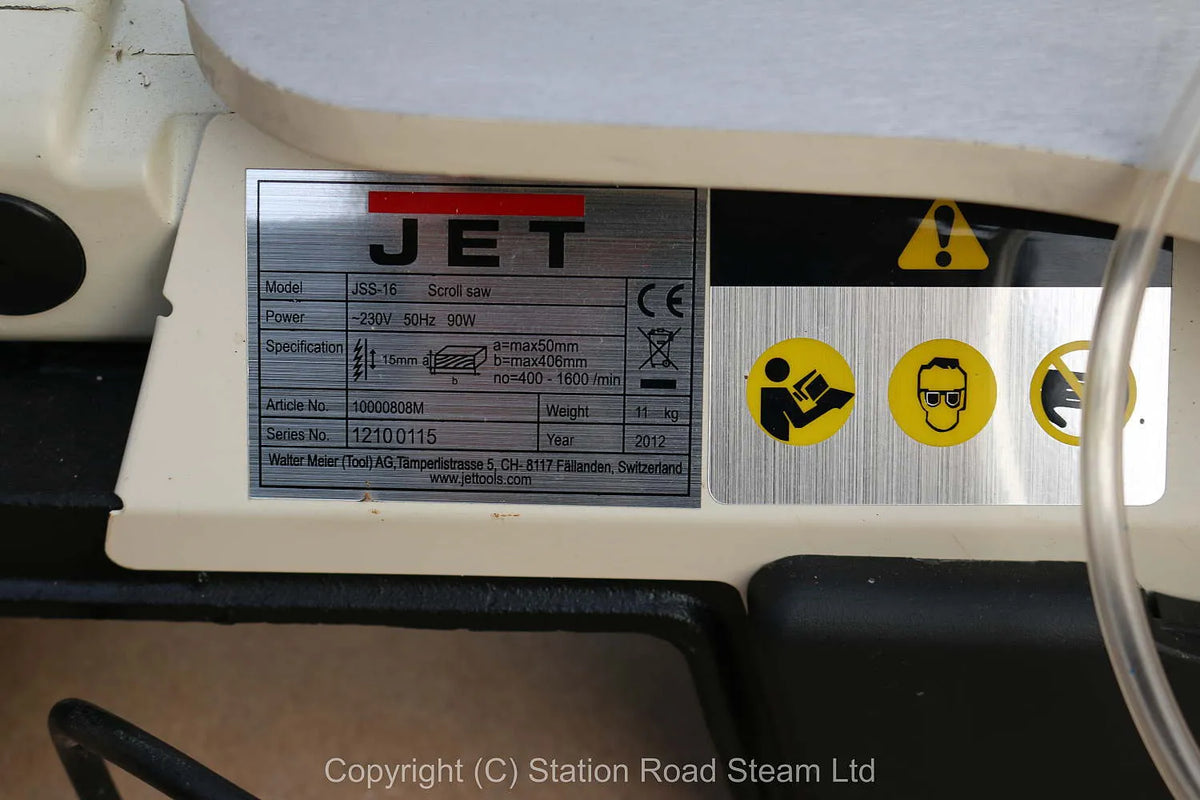 JET scroll saw