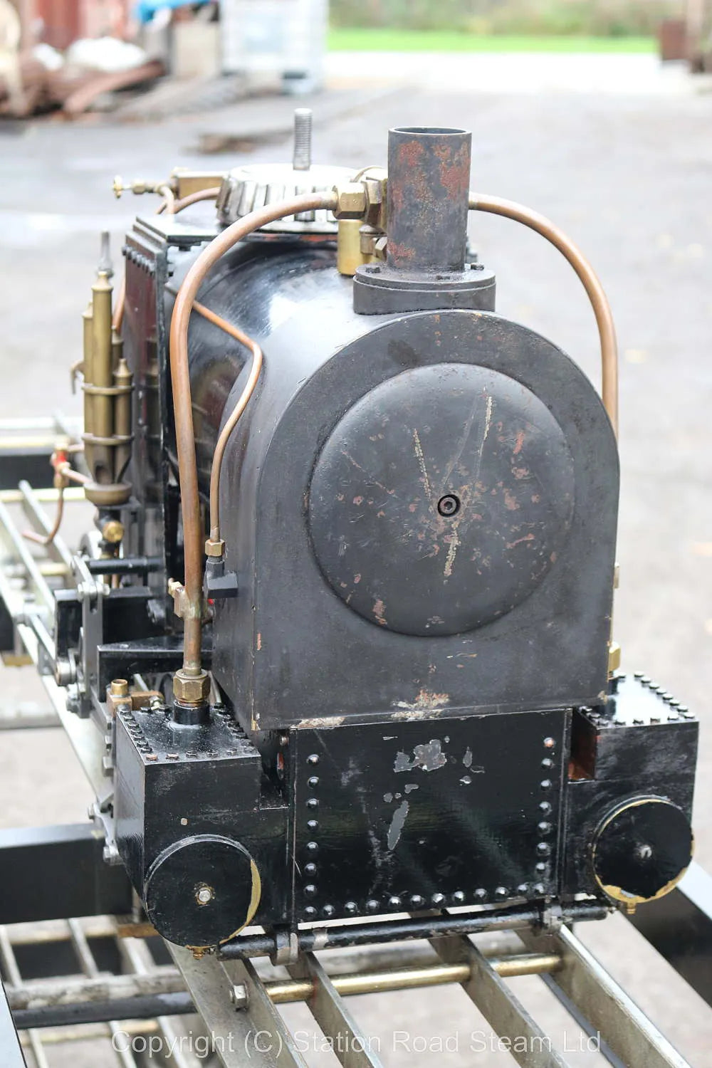 7 1/4 inch gauge Midland Railway steam motor carriage