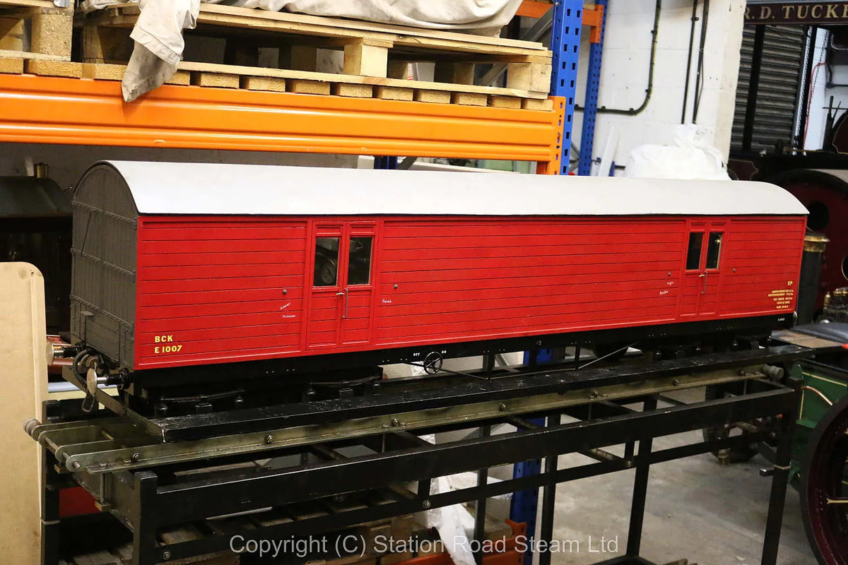 7 1/4 inch gauge North British parcels van