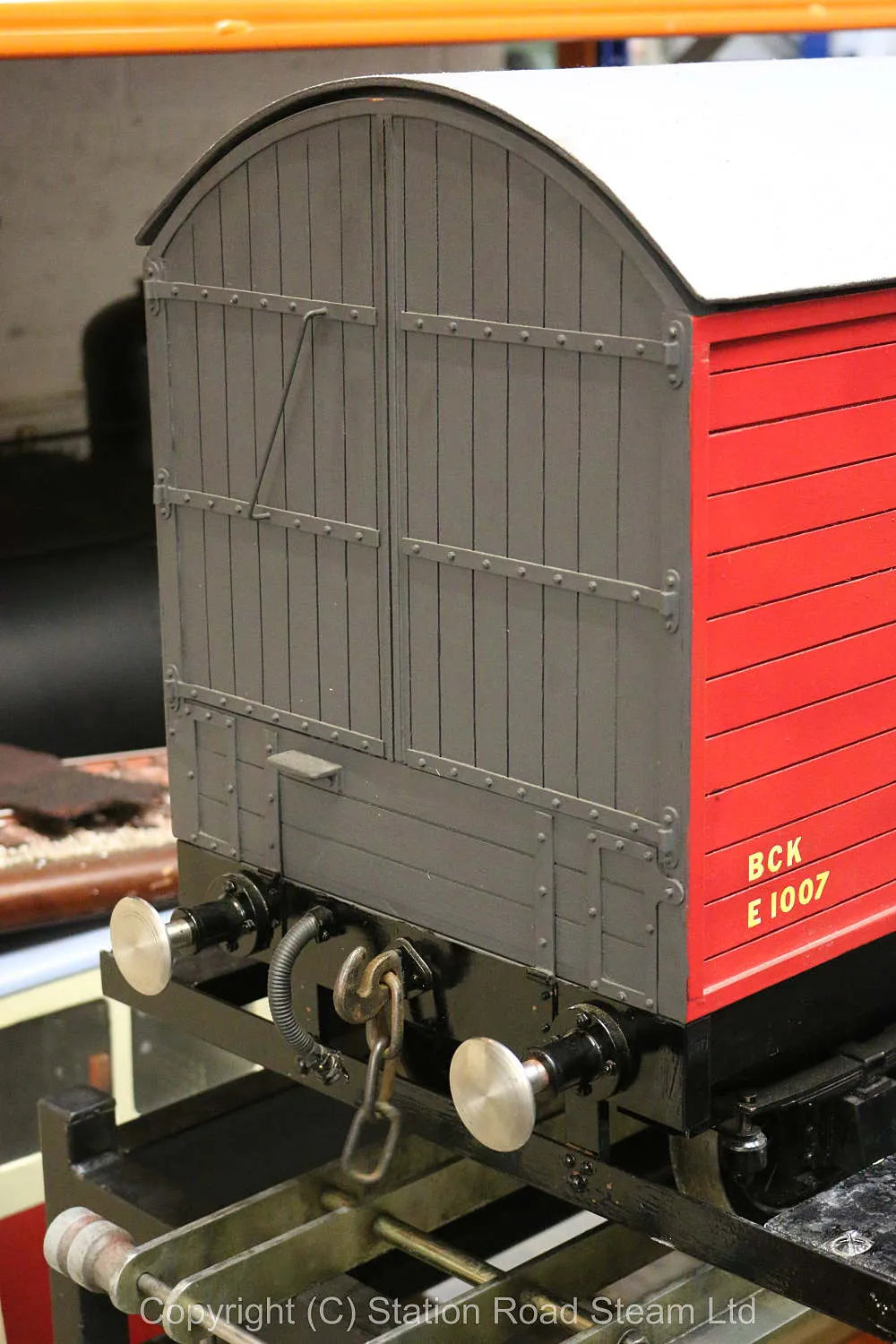 7 1/4 inch gauge North British parcels van