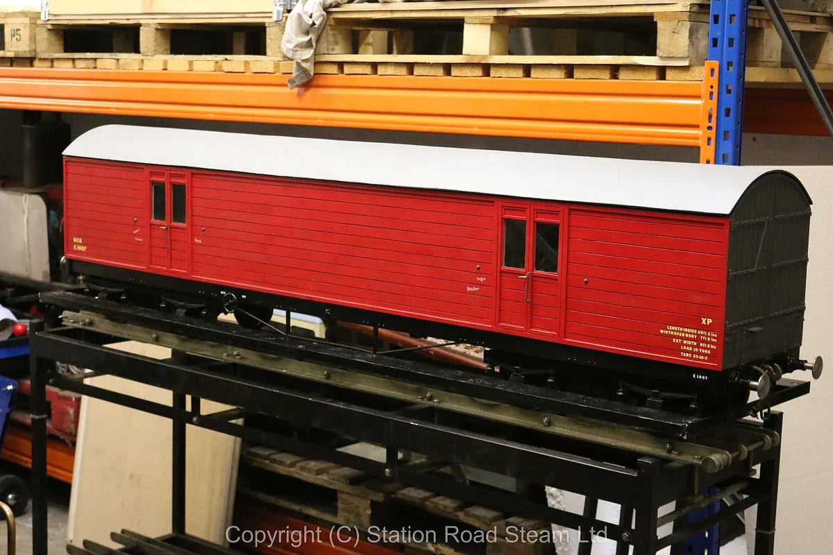 7 1/4 inch gauge North British parcels van