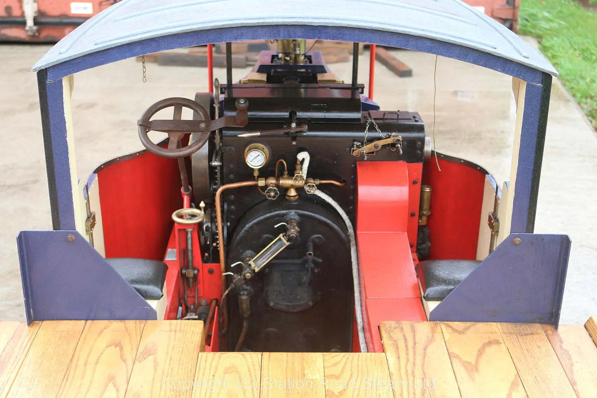 4 1/2 inch scale Foden steam wagon