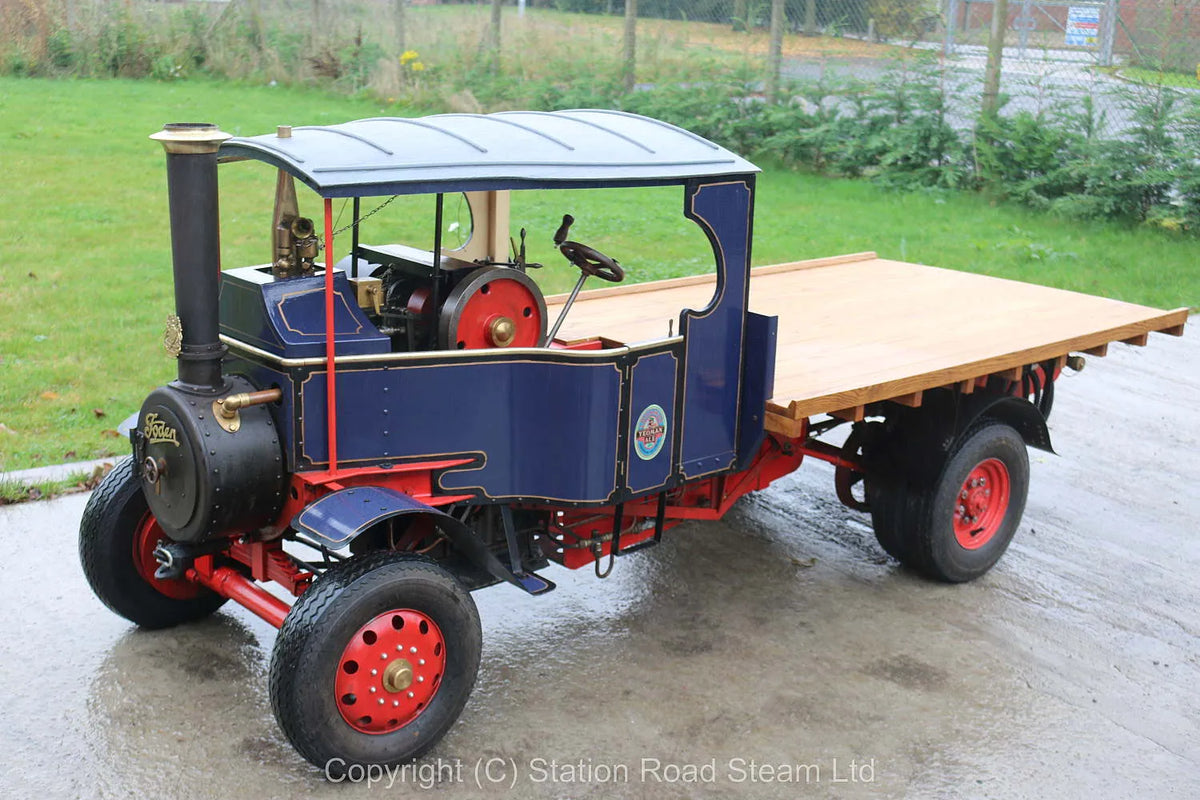 4 1/2 inch scale Foden steam wagon
