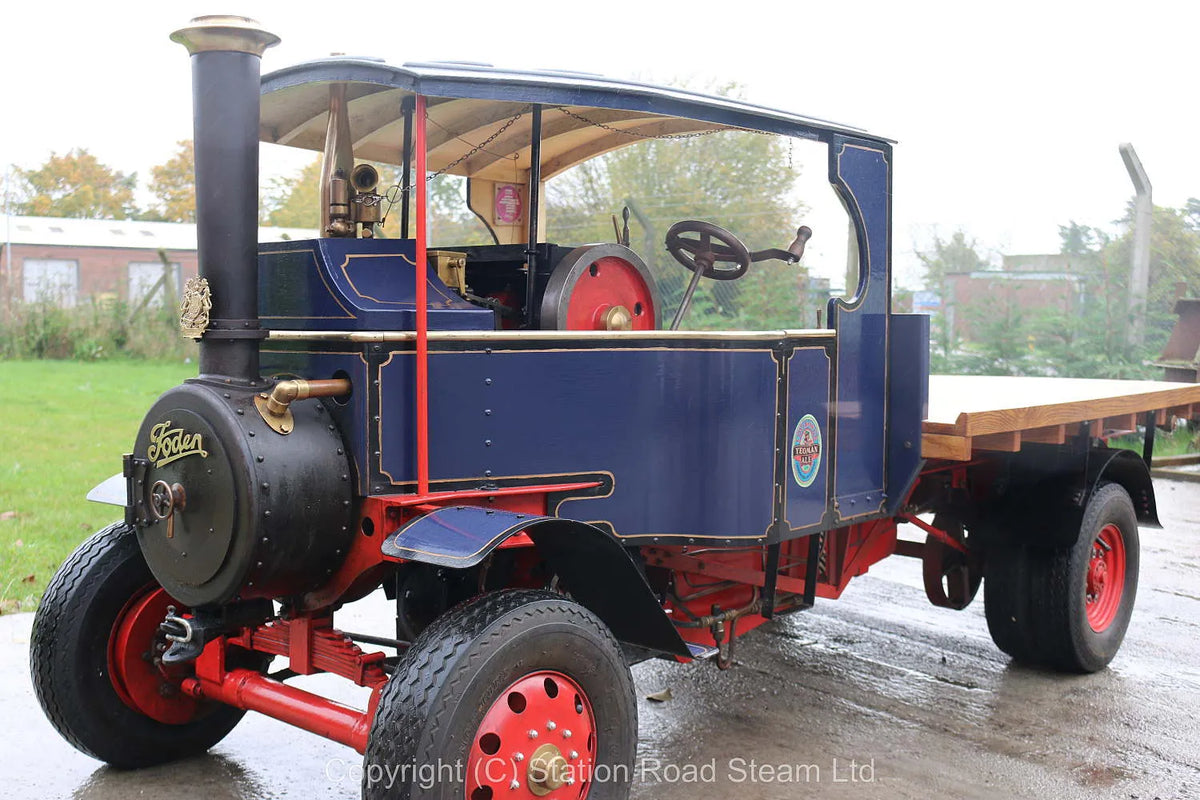 4 1/2 inch scale Foden steam wagon