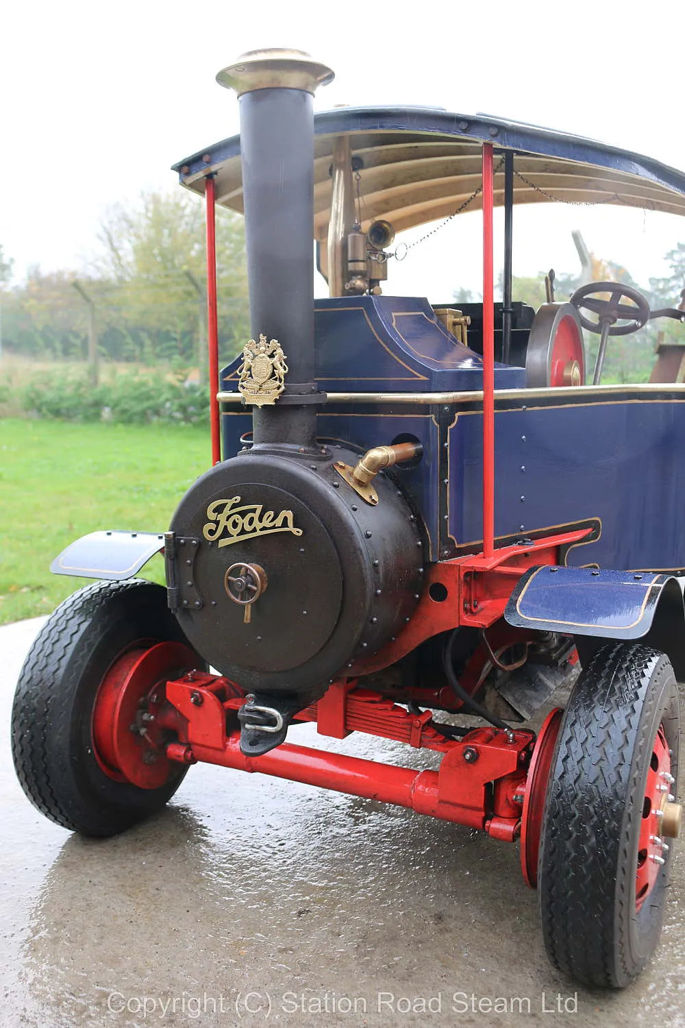 4 1/2 inch scale Foden steam wagon