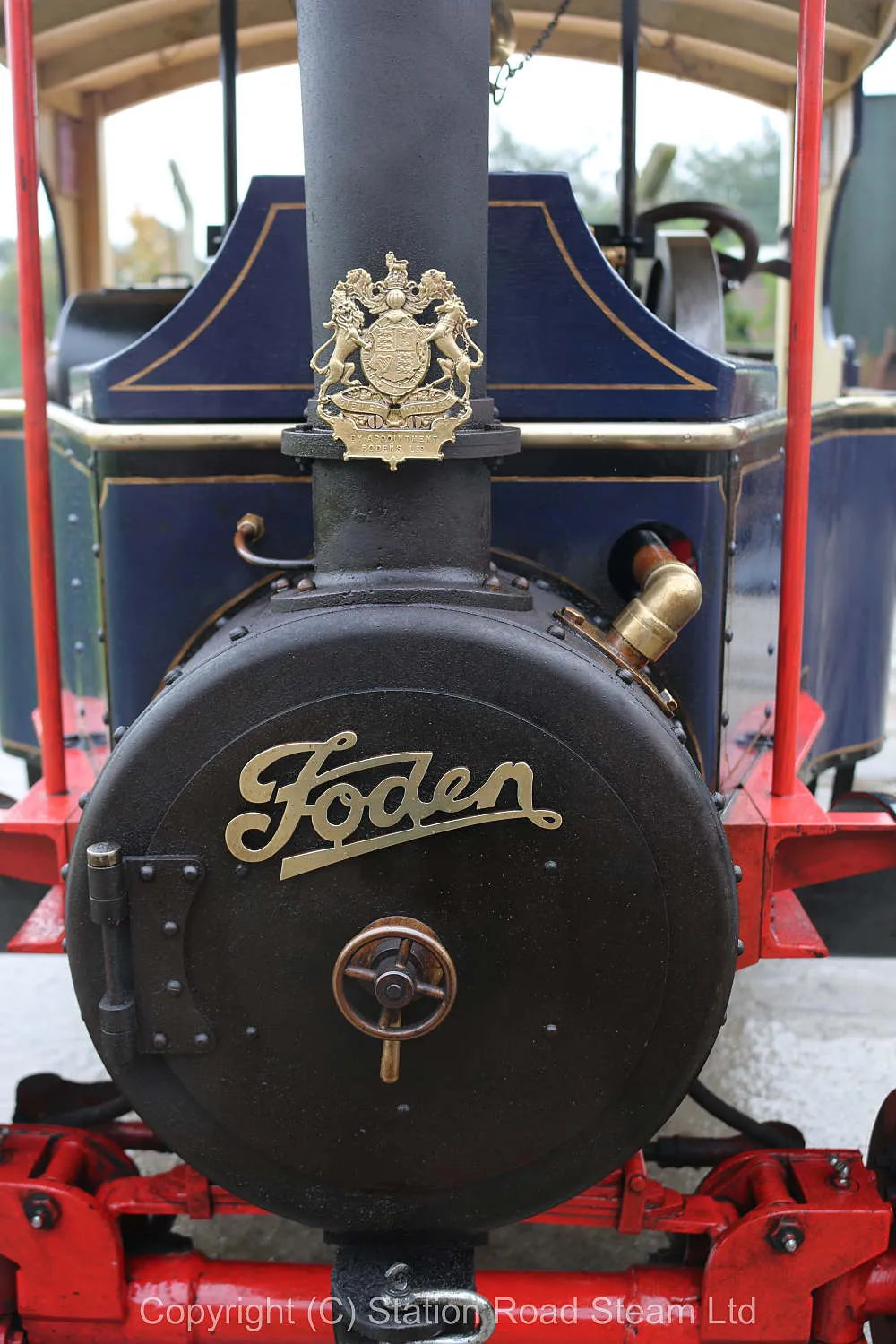 4 1/2 inch scale Foden steam wagon
