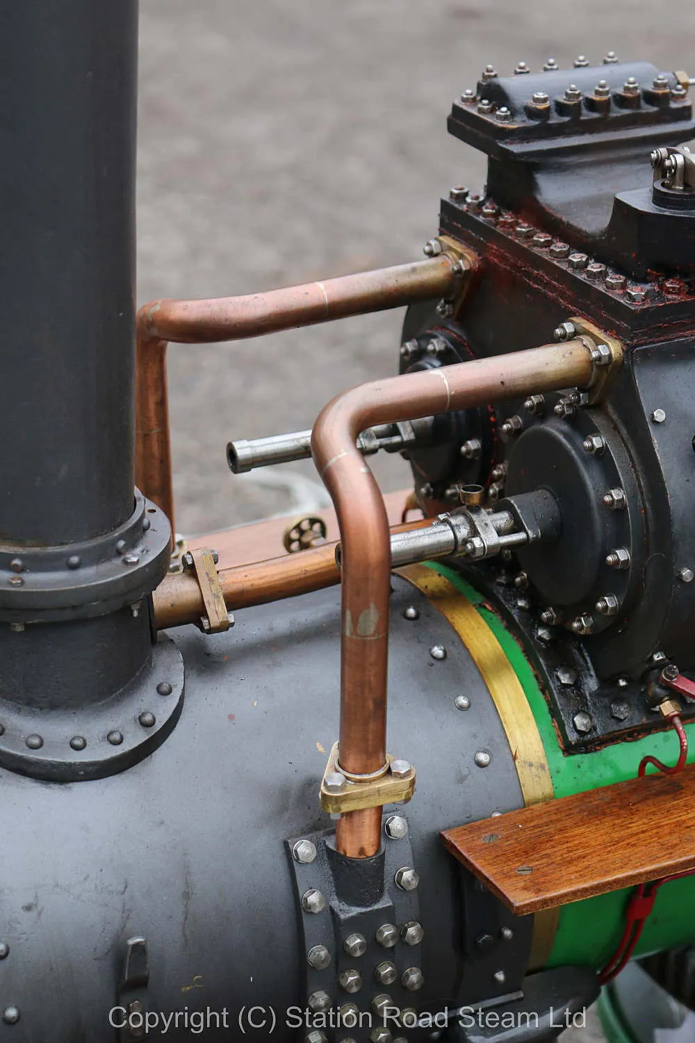2 inch scale Fowler Z7 ploughing engine